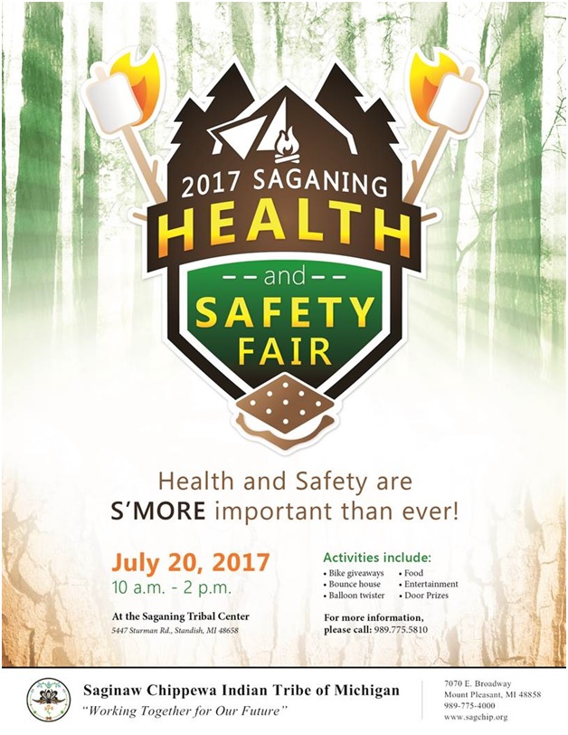 Health and safety fair flyer